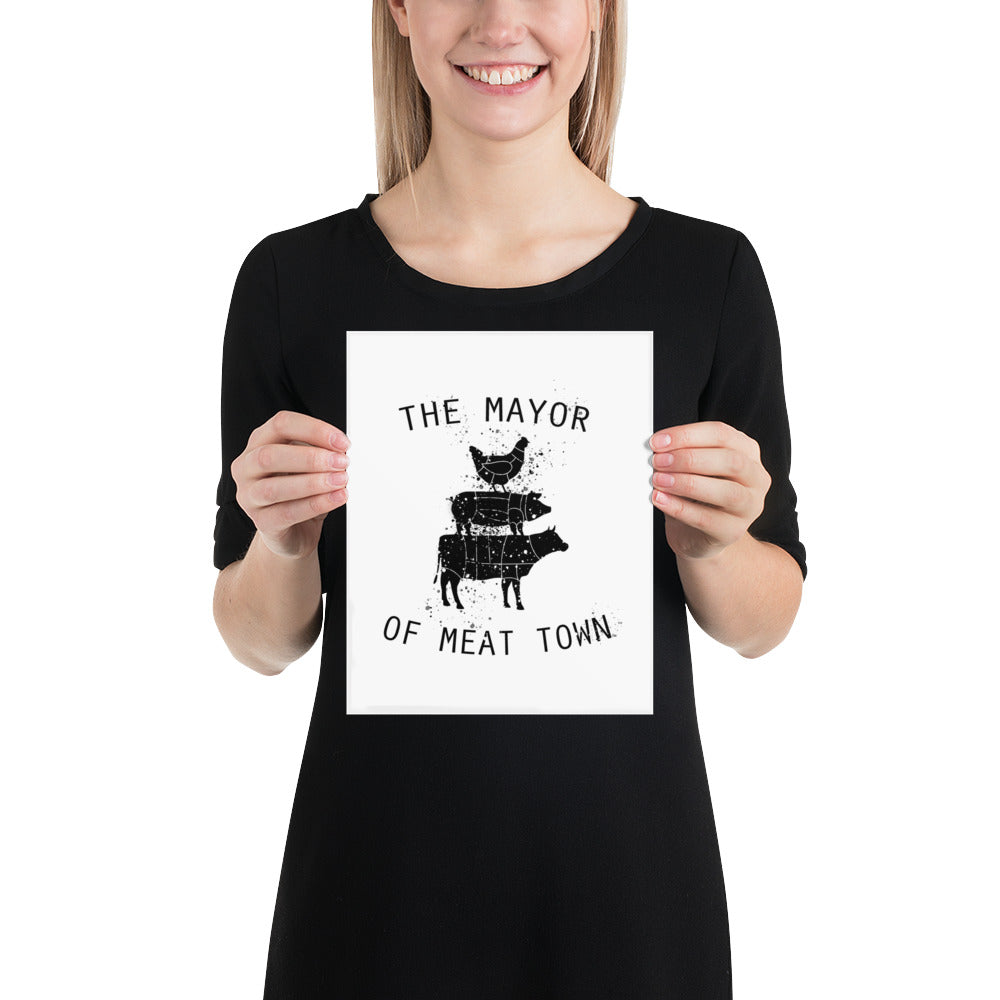 MAYOR OF MEAT TOWN POSTER