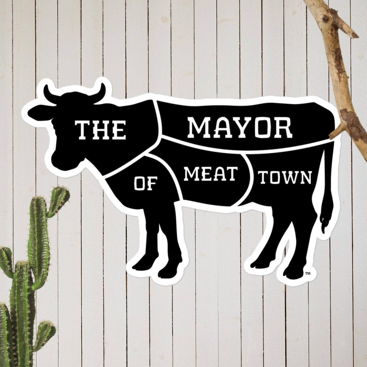 Mayor of Meat Town – Bubble-free stickers