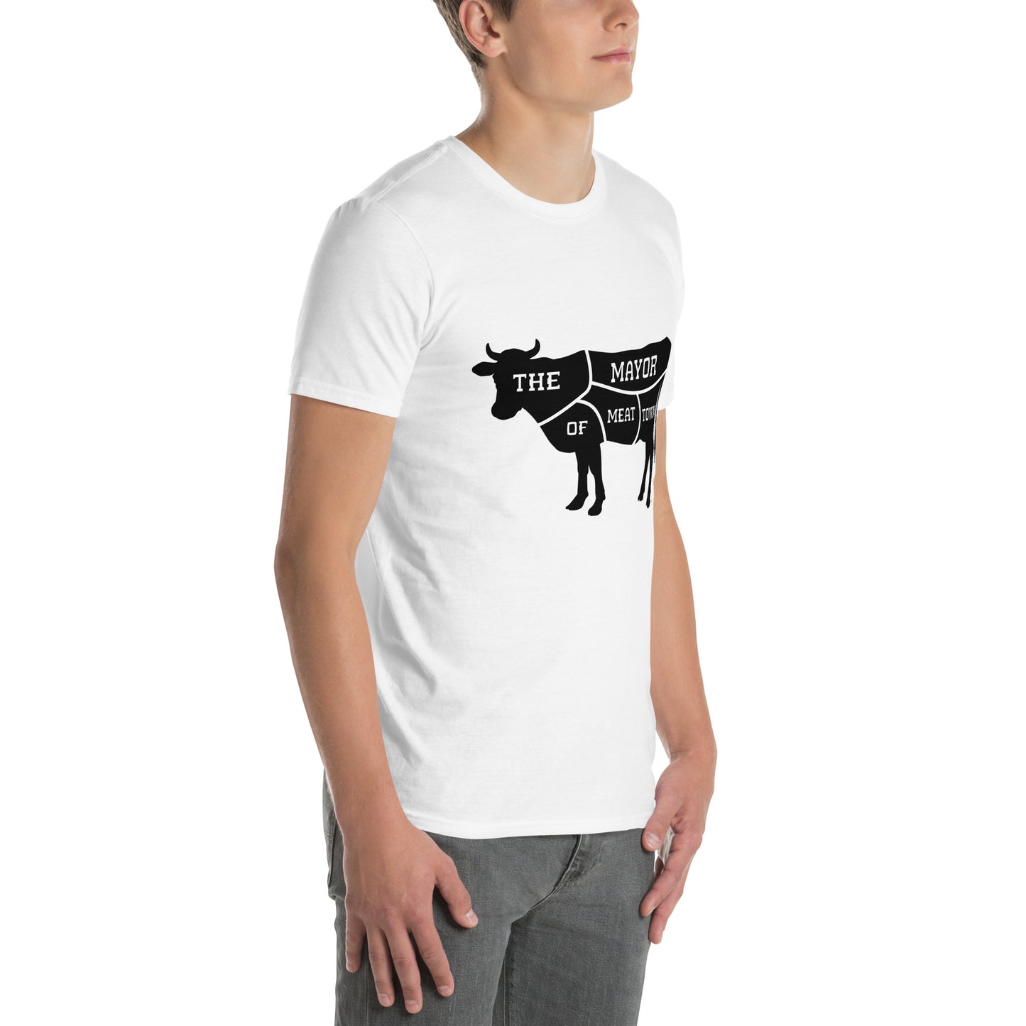 MAYOR OF MEAT TOWN Short-Sleeve Unisex T-Shirt