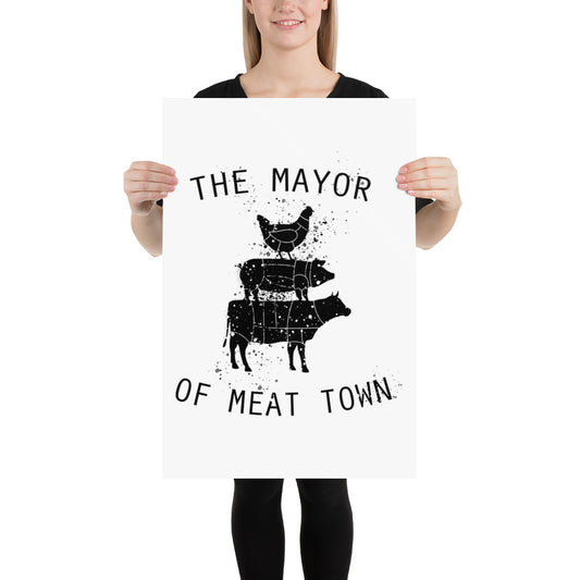 MAYOR OF MEAT TOWN POSTER