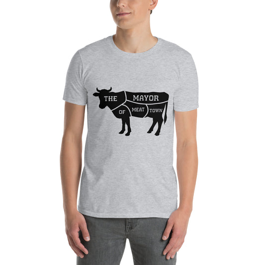 MAYOR OF MEAT TOWN Short-Sleeve Unisex T-Shirt