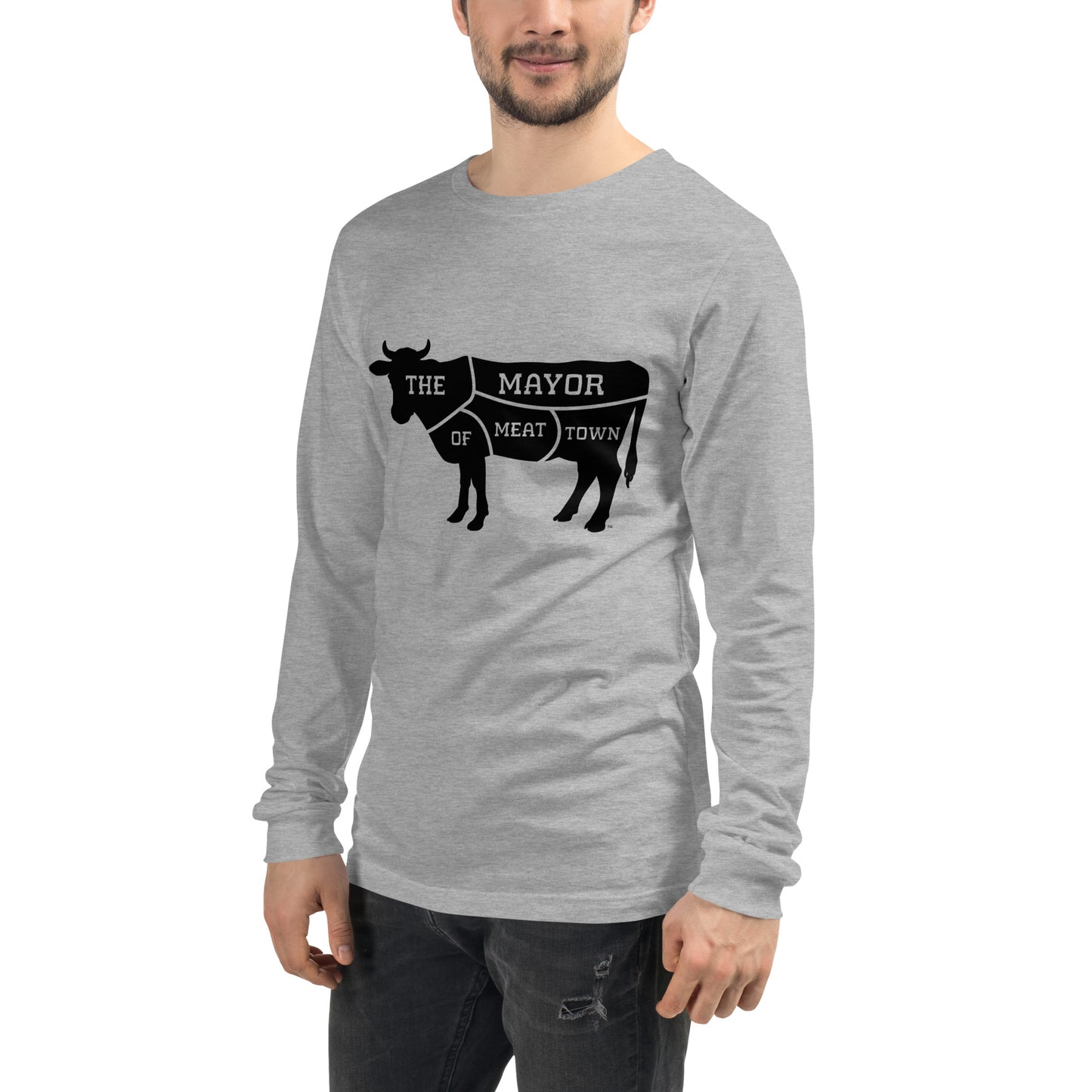 MAYOR OF MEAT TOWN Long Sleeve Tee