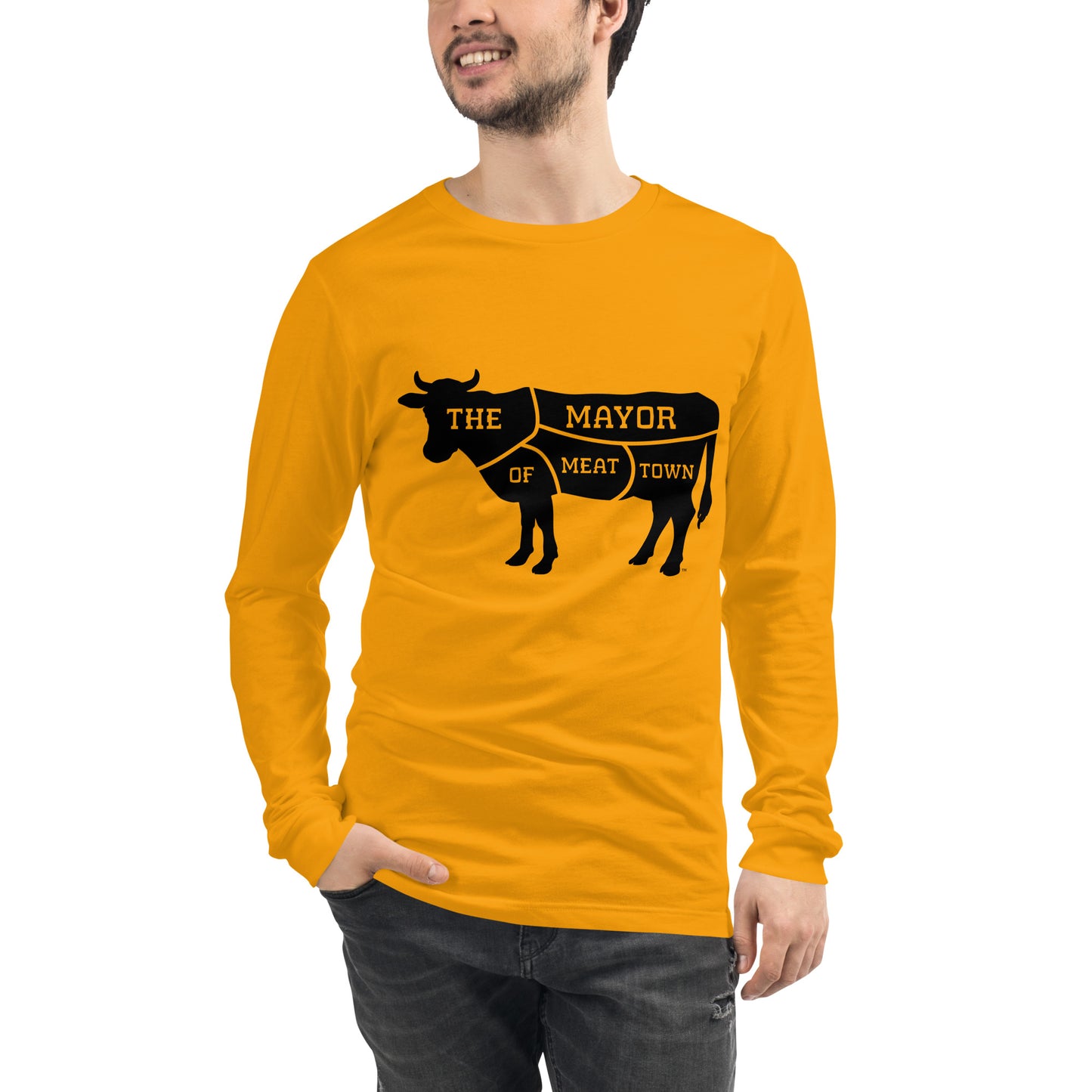 MAYOR OF MEAT TOWN Long Sleeve Tee