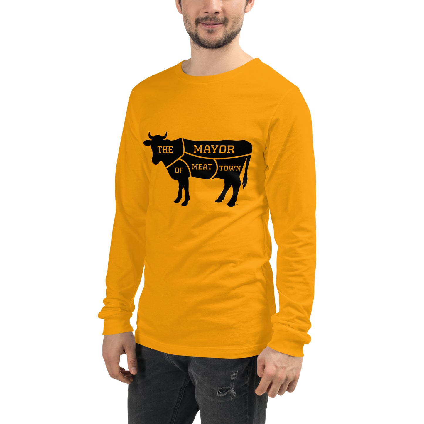 MAYOR OF MEAT TOWN Long Sleeve Tee