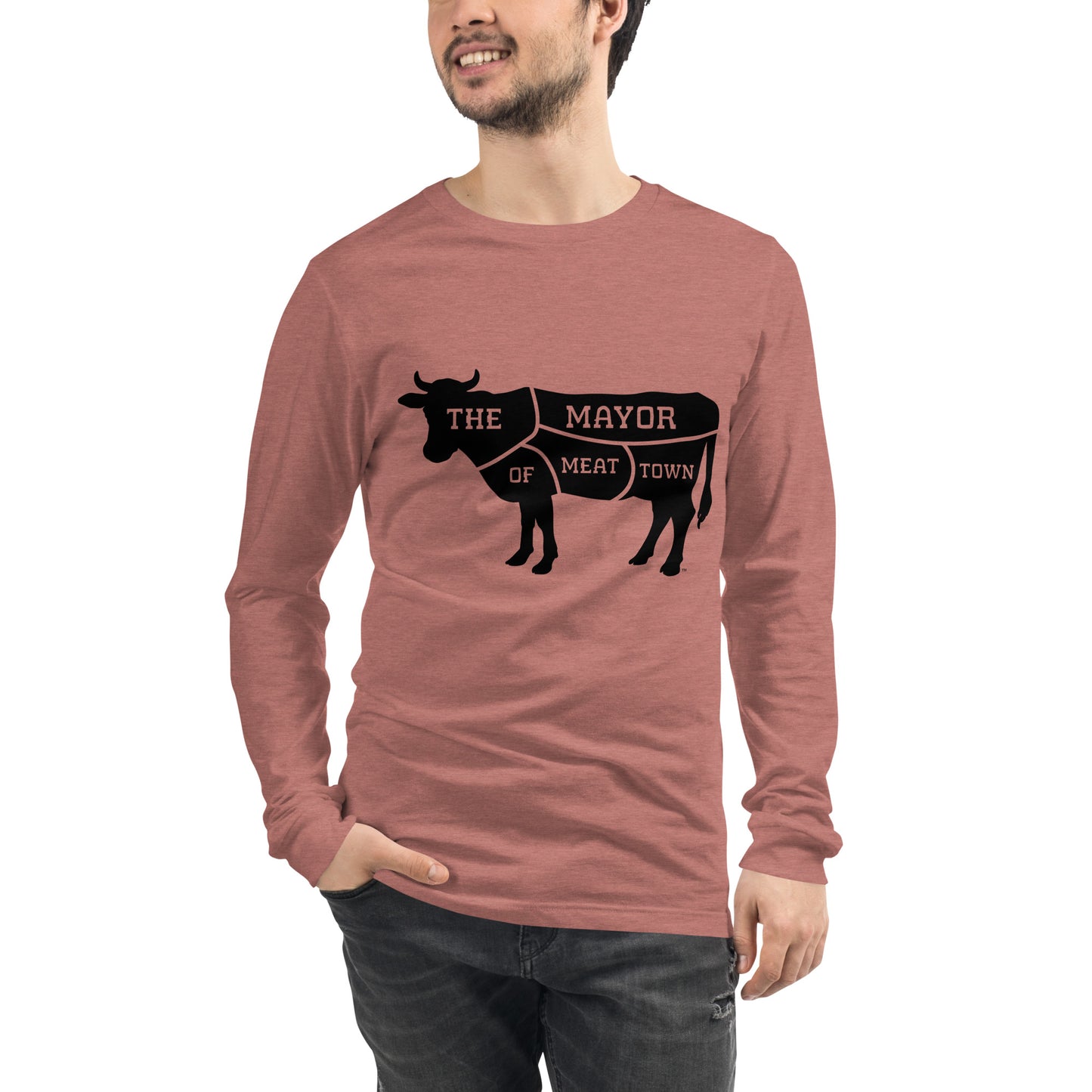 MAYOR OF MEAT TOWN Long Sleeve Tee