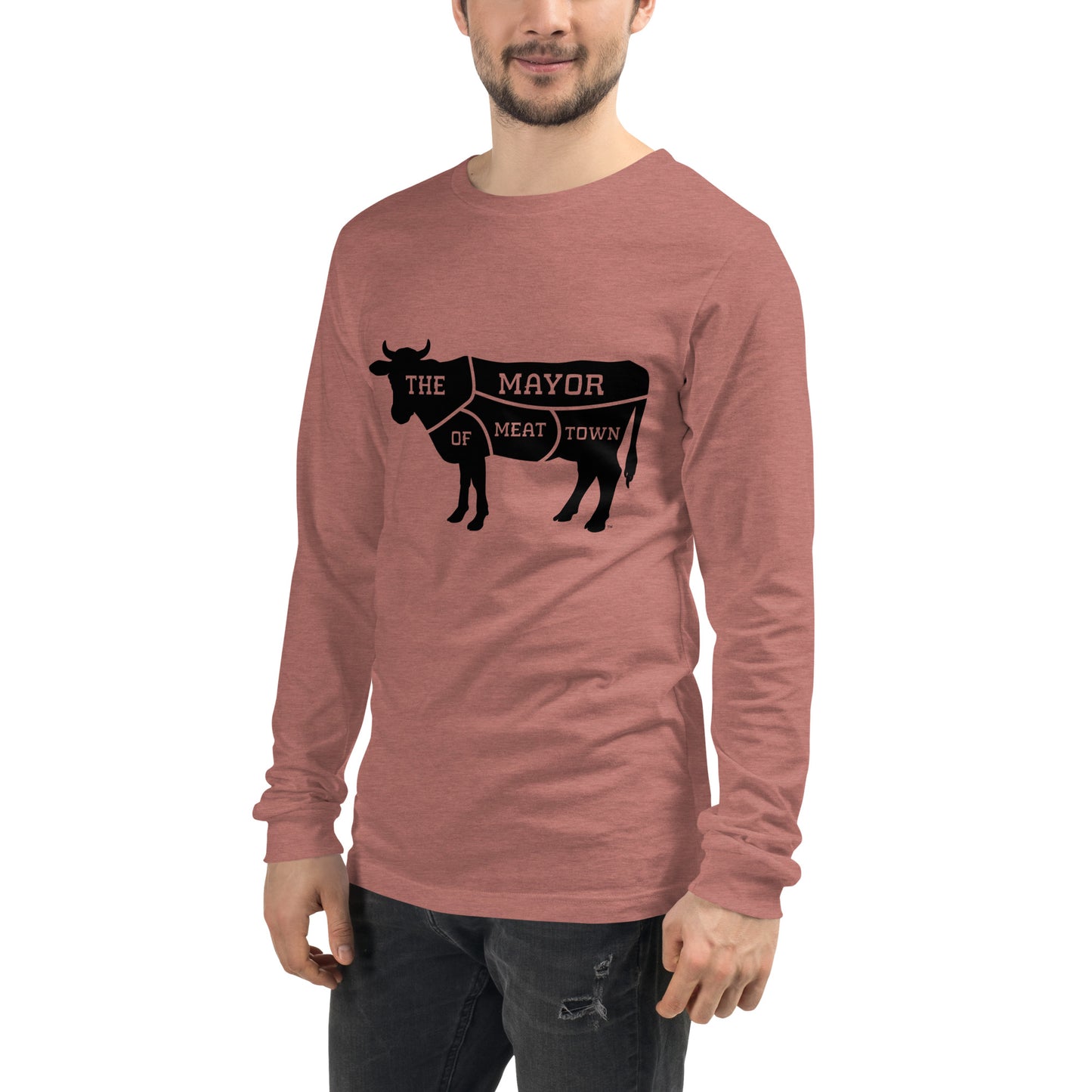 MAYOR OF MEAT TOWN Long Sleeve Tee