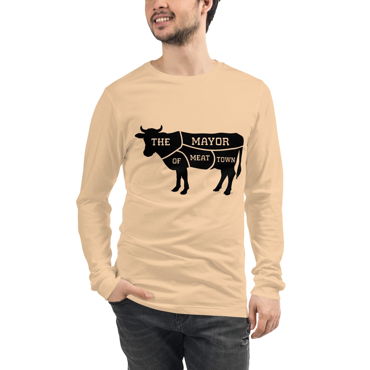 MAYOR OF MEAT TOWN Long Sleeve Tee