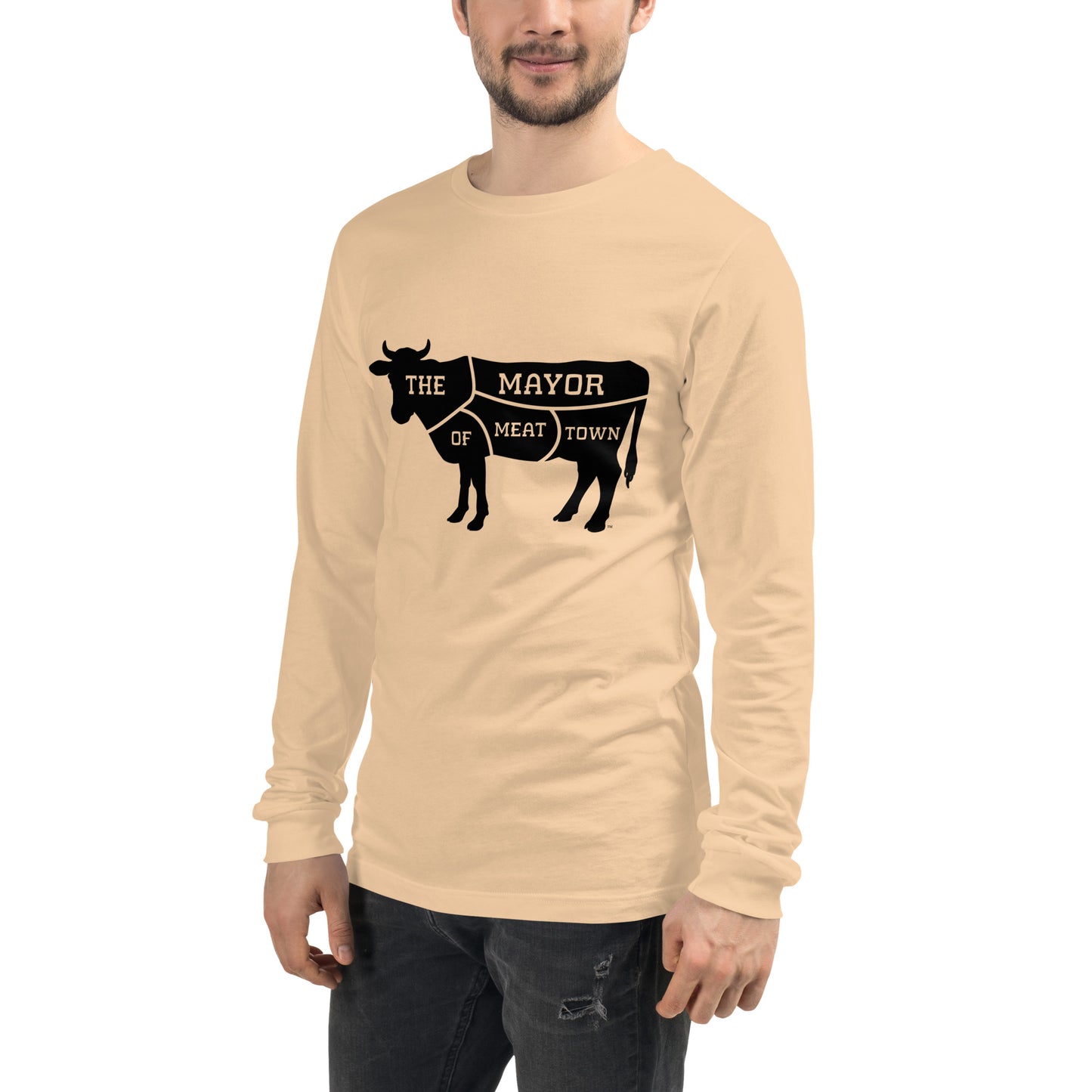 MAYOR OF MEAT TOWN Long Sleeve Tee