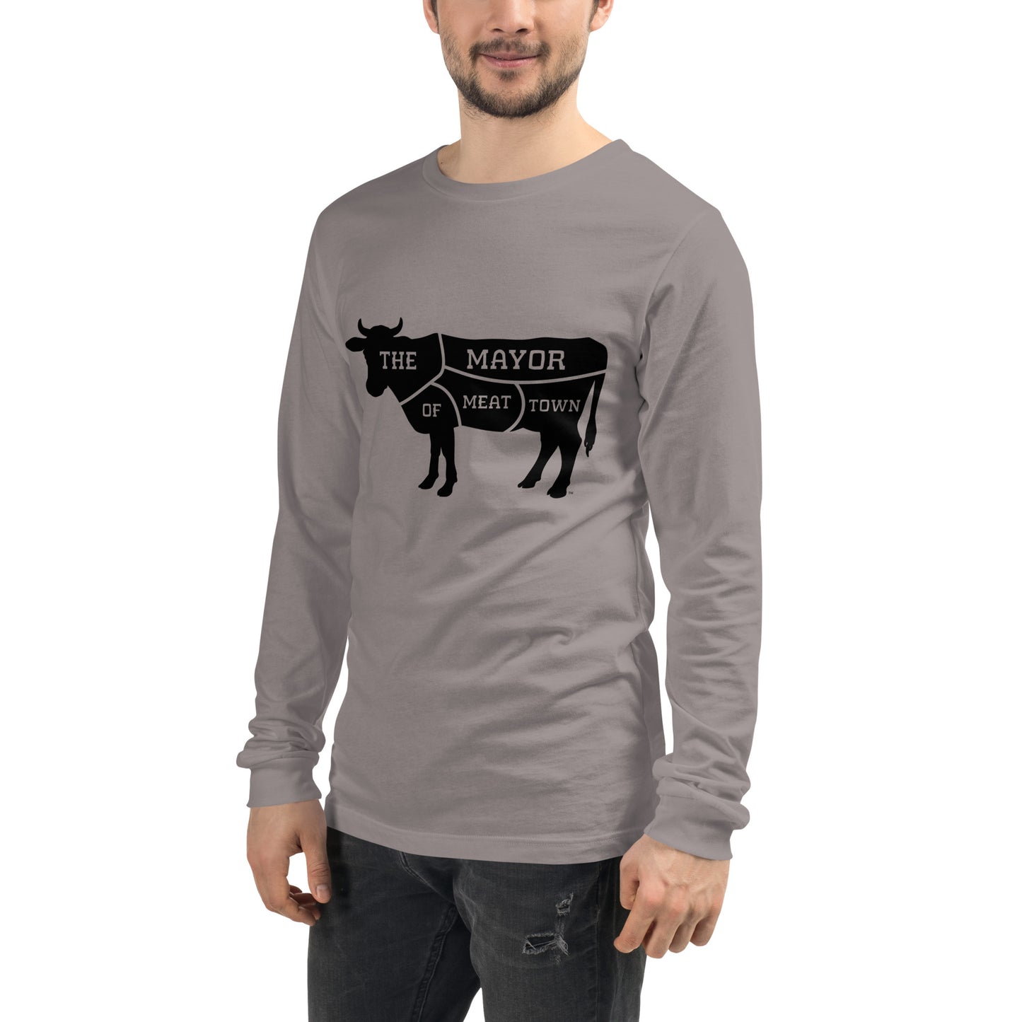 MAYOR OF MEAT TOWN Long Sleeve Tee