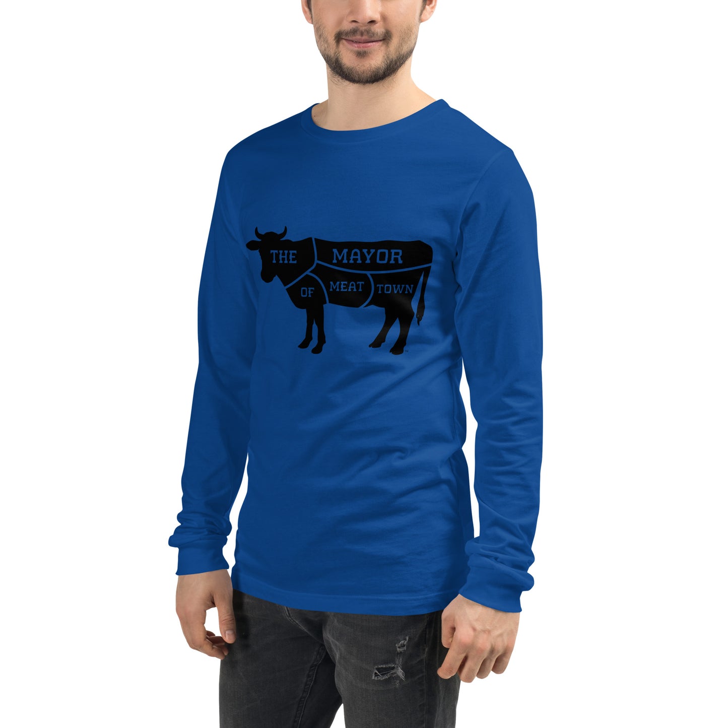 MAYOR OF MEAT TOWN Long Sleeve Tee