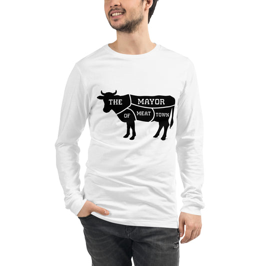 MAYOR OF MEAT TOWN Long Sleeve Tee