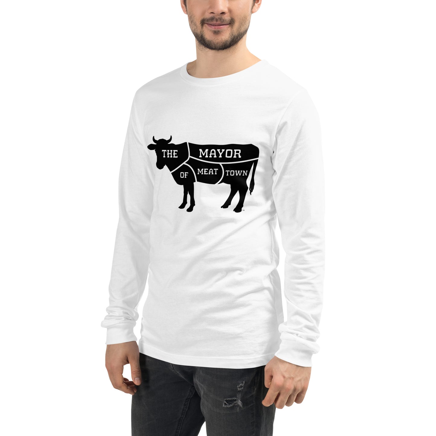 MAYOR OF MEAT TOWN Long Sleeve Tee